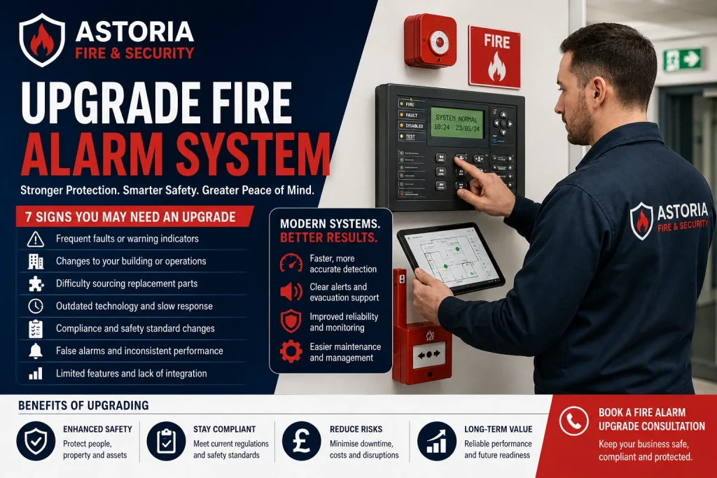 upgrade fire alarm system