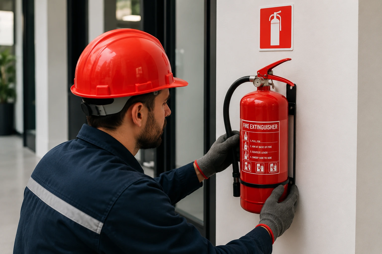 fire extinguisher installation London